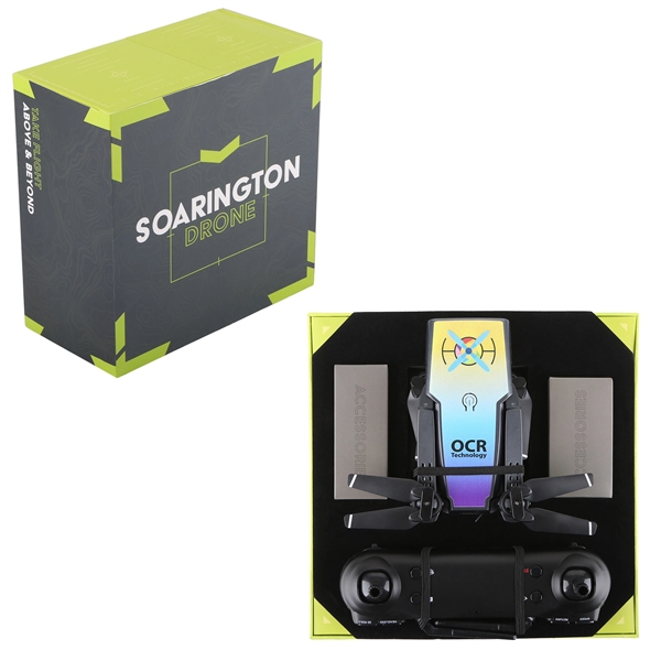 Lightweight foldable drone with a high-definition camera and 20-minute flight time.... from ASI 61966 HPG / OrigAudio HPG Gold