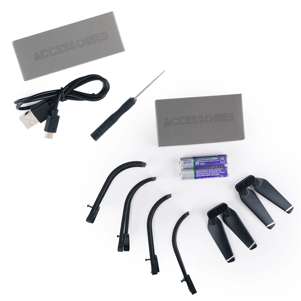 Lightweight foldable drone with a high-definition camera and 20-minute flight time.... from ASI 61966 HPG / OrigAudio HPG Gold