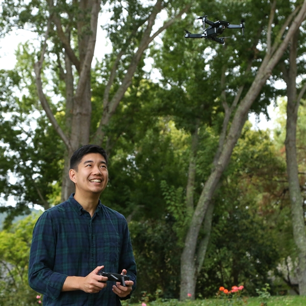 Lightweight foldable drone with a high-definition camera and 20-minute flight time.... from ASI 61966 HPG / OrigAudio HPG Gold