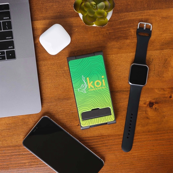 3-in-1 wireless charger for most wireless charged products... from ASI 61966 HPG / HandStands HPG Gold