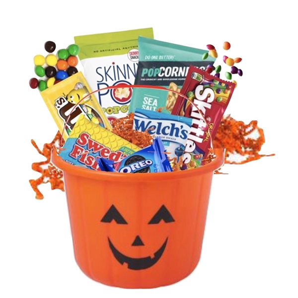 Pumpkin Halloween Candy  Gift Basket... from ASI 89971 Stuff A Mug