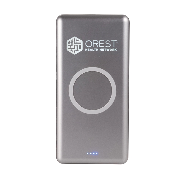 UL-listed, light up wireless 10,000 mAh power bank.... from ASI 66887 PCNA / Leeds