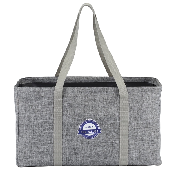 9.5" x 11.75" x 20.5" oversized tote bag with 14" handles.... from ASI 66887 PCNA / Leeds