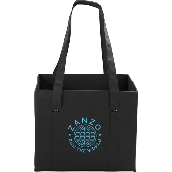 Non-woven tote bag with sewn-in bottom board.... from ASI 66887 PCNA / Bullet