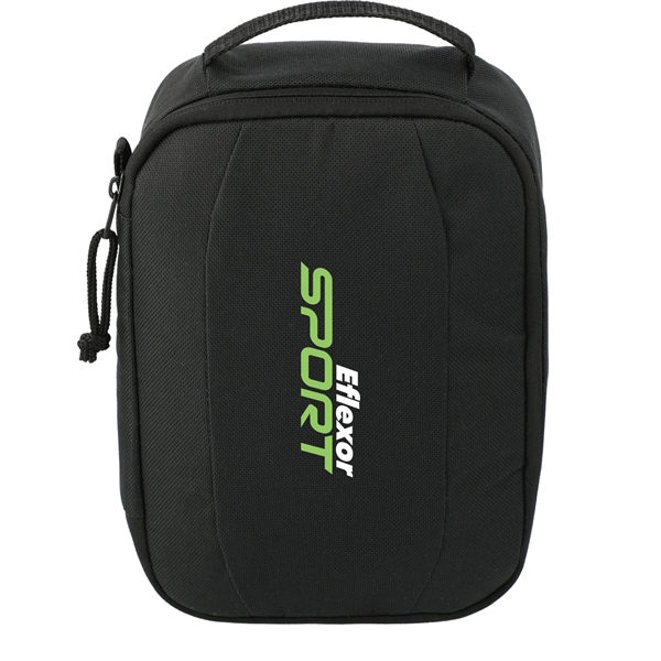 2.75" x 8.26" x 5.7" tech organizer made of recycled polyester.... from ASI 66887 PCNA / Bullet