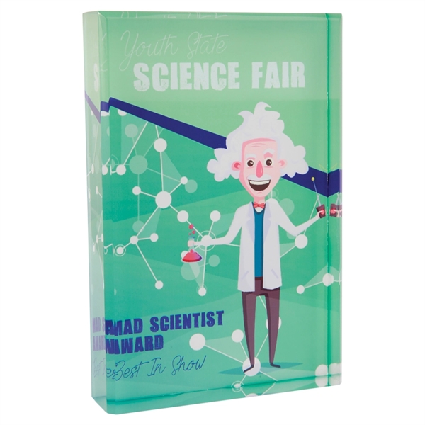 Acrylic Paperweight... from ASI 92531 Unique Custom Products / UCP