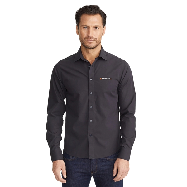 Black Stone Wrinkle-Free Long Sleeve Shirt - Men's... from ASI 66887 PCNA / Trimark