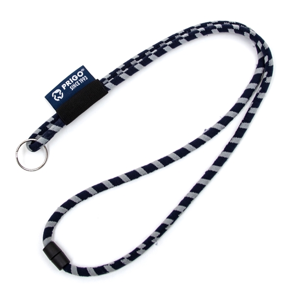 Rethink the classic lanyard with our high-elastic Pricebuster Cotton / Polyester... from ASI 62088 IDProductsource