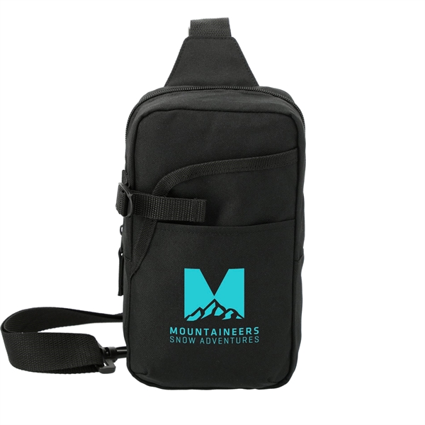 3" x 9.5" x 5.5" sling bag with bottle pocket.... from ASI 66887 PCNA / Bullet