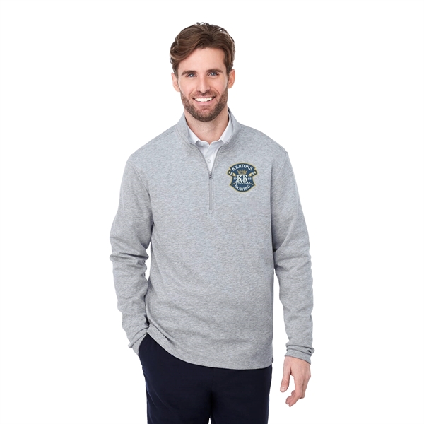 S-3XL men's quarter-zip pullover... from ASI 66887 PCNA / Trimark