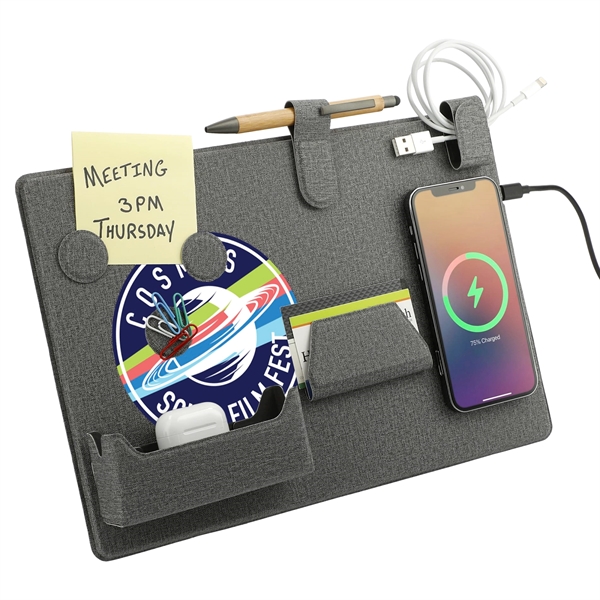 Wireless charging desk organizer.... from ASI 66887 PCNA / Leeds