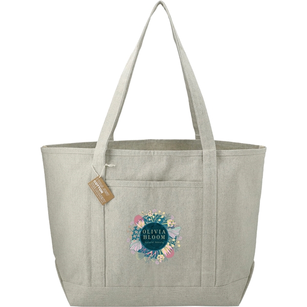 7" x 14" x 21" recycled cotton boat tote.... from ASI 66887 PCNA / Leeds