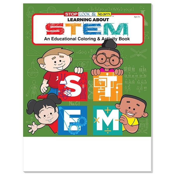 Coloring book fun pack - Learning About STEM... from ASI 45815 Coloring Book Solutions / Coloring Book Solutions™