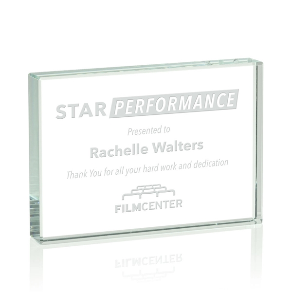 The expertly crafted Verona is a jade rectangle award destined to... from ASI 84592 St Regis Group / St Regis