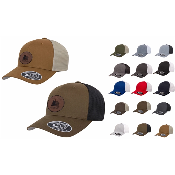 Flexfit110 Trucker hat Six Panels with Mesh back... from ASI 72657 Active Life Promo / Active Life