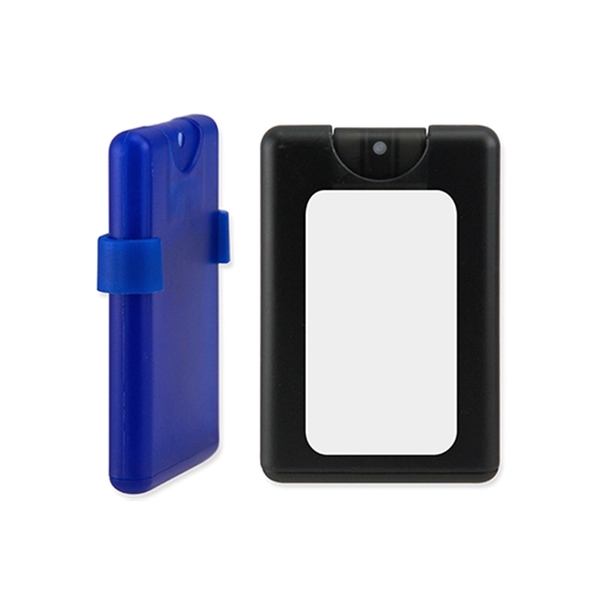 0.67 oz. credit card hand sanitizer gel with 62% alcohol... from ASI 37218 Athena Promo (tm)