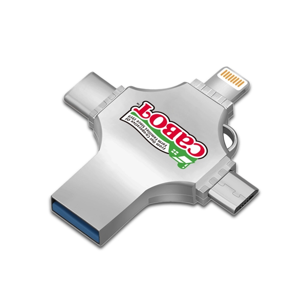 Cicero 3 Way Metal USB can easily store or transfer the... from ASI 90154 Sunjoy Group Inc