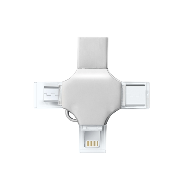 Cicero 3 Way Metal USB can easily store or transfer the... from ASI 90154 Sunjoy Group Inc