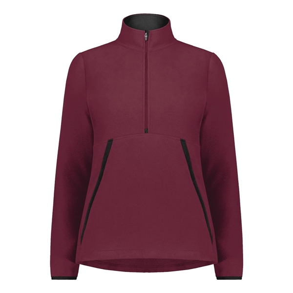 Augusta Sportswear Women's Polar Fleece Quarter-Zip Pullover... from ASI 84358 S&S Activewear