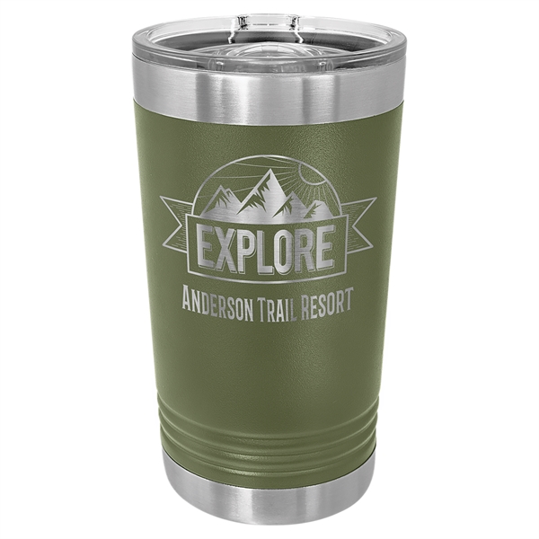 Polar Camel 16oz Insulated Stainless Steel Polar Camel with clear slider... from ASI 72657 Active Life Promo / Apres Ski