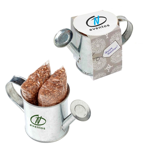 Seed Sensations 2.25" watering can-shaped planter with seeds and soil packet.... from ASI 63549 Jornik Manufacturing Corp / Jornik