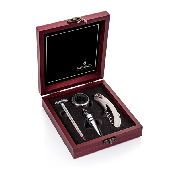 Rosabella 4pc Wine Accessory Set... from ASI 84592 St Regis Group
