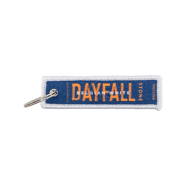 Embroidered strap key tag in assorted sizes and colors with split... from ASI 52263 EMT / EMT EASY
