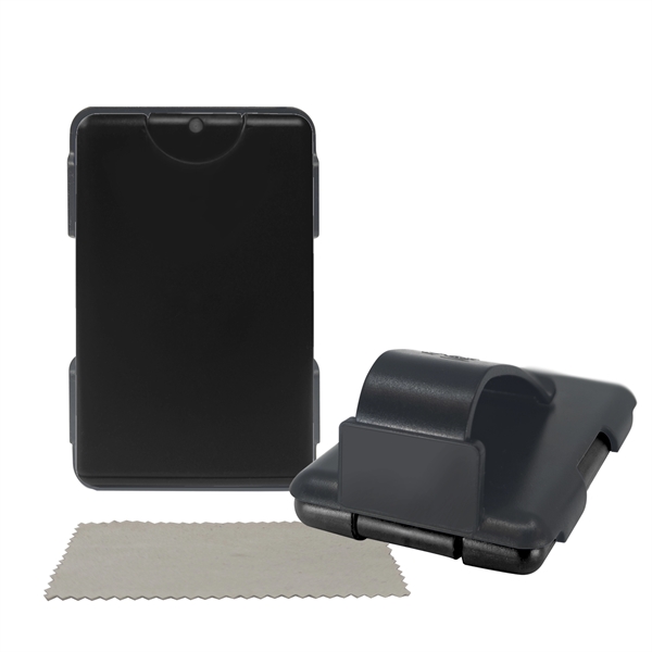 Screen cleaner and microfiber cloth, designed to clip on automotive visors.... from ASI 90807 Tekweld