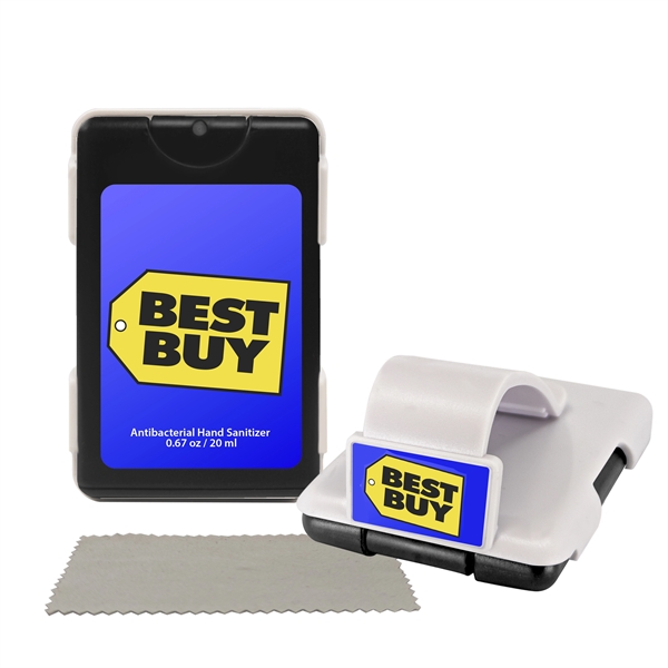 Screen cleaner and microfiber cloth, designed to clip on automotive visors.... from ASI 90807 Tekweld