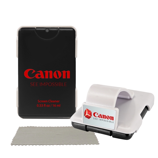 Screen cleaner and microfiber cloth, designed to clip on automotive visors.... from ASI 90807 Tekweld