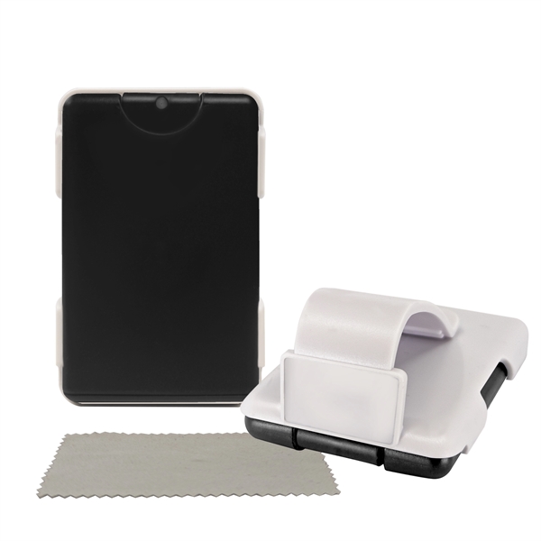 Screen cleaner and microfiber cloth, designed to clip on automotive visors.... from ASI 90807 Tekweld