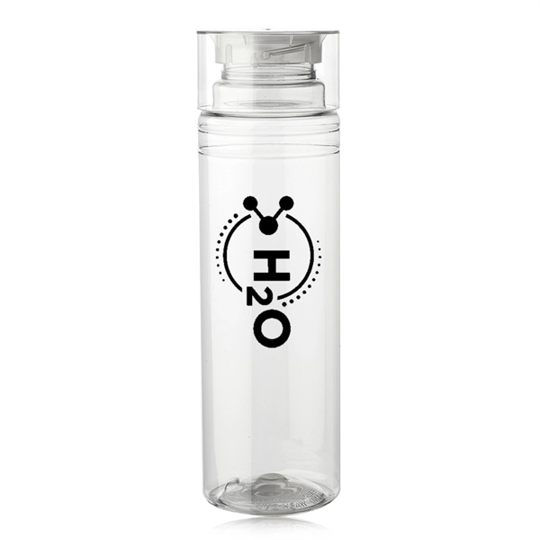 30 oz. single wall plastic water bottle with screw-on lid and... from ASI 39552 BEL Promo