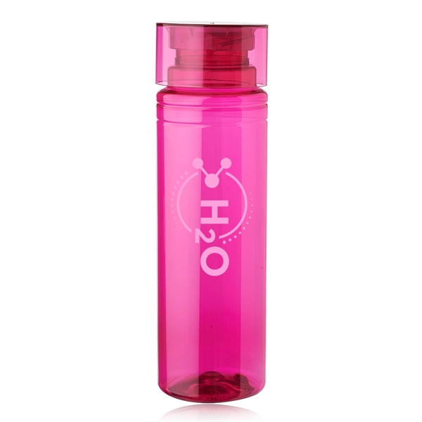 30 oz. single wall plastic water bottle with screw-on lid and... from ASI 39552 BEL Promo