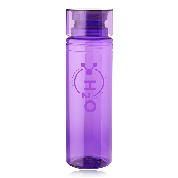 30 oz. single wall plastic water bottle with screw-on lid and... from ASI 39552 BEL Promo