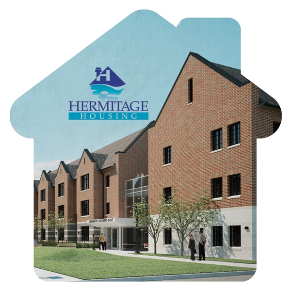 Jar opener with house shape and four color dye sublimated imprint... from ASI 61125 Hit Promotional Products / Hit®