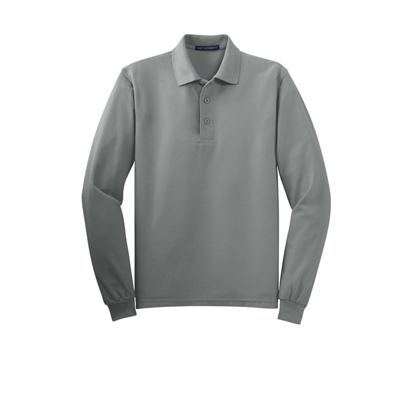 Port Authority Tall Silk Touch Long Sleeve Polo.... from ASI 84863 SanMar