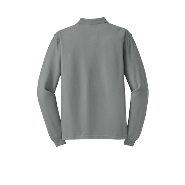 Port Authority Tall Silk Touch Long Sleeve Polo.... from ASI 84863 SanMar