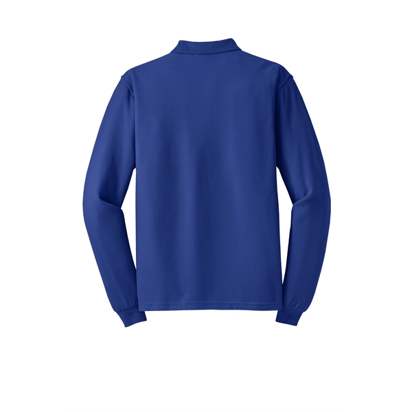 Port Authority Tall Silk Touch Long Sleeve Polo.... from ASI 84863 SanMar