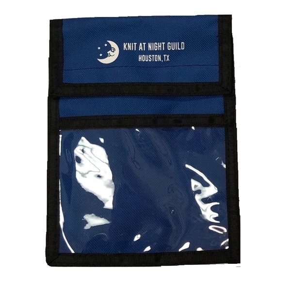 Large ID Badge Holder w/ Adjustable Neck and two loop pen... from ASI 31977 Adline Industries Inc