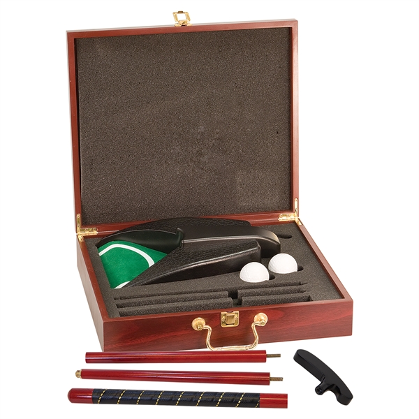 Rosewood Finish Executive Golf Set... from ASI 92531 Unique Custom Products / UCP