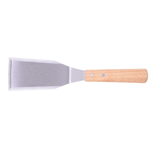 11" heavy-duty flat top flipper with a durable stainless steel blade... from ASI 38120 Ball Pro / Diversified Quality Kitchenware