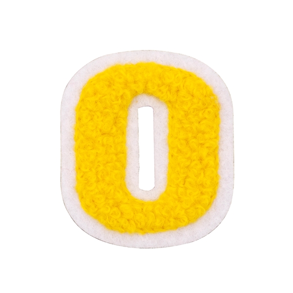 Chenille custom patches in assorted shapes and sizes with head seal... from ASI 52263 EMT / EMT EASY