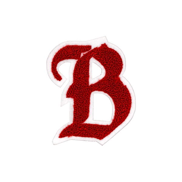 Chenille custom patches in assorted shapes and sizes with head seal... from ASI 52263 EMT / EMT EASY