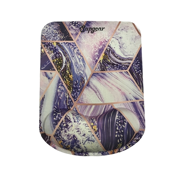 Mouse pad with wrist rest plus free full color heat transfer... from ASI 37218 Athena Promo (tm)