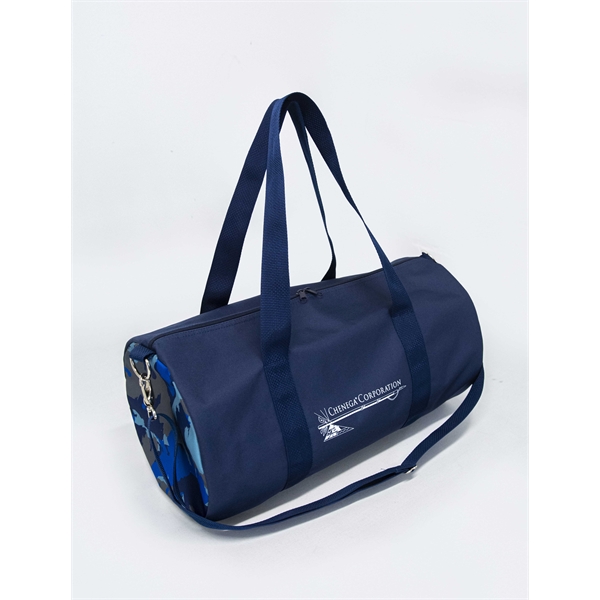 Fully customizable duffel bag with sublimated graphics. Custom size, design and... from ASI 65952 ZZ DROPPED -LBU Inc / LBU