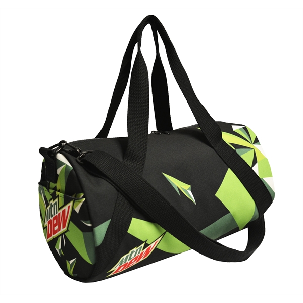 Fully customizable duffel bag with sublimated graphics. Custom size, design and... from ASI 65952 ZZ DROPPED -LBU Inc / LBU