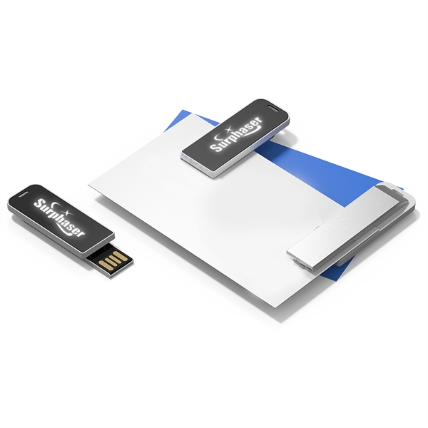 Chatham Light-Up USB Flash Drive is a sleek & minimalist design... from ASI 90154 Sunjoy Group Inc