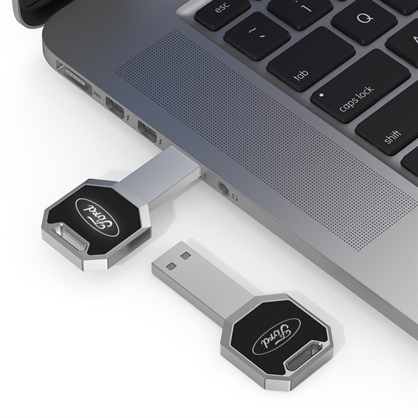 Edison Park Light-Up KEY USB Flash Drive is the perfect premium... from ASI 90154 Sunjoy Group Inc