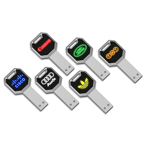 Edison Park Light-Up KEY USB Flash Drive is the perfect premium... from ASI 90154 Sunjoy Group Inc