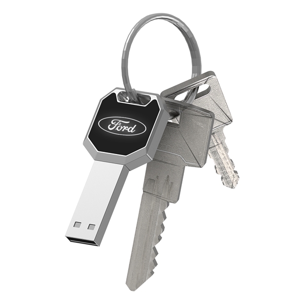 Edison Park Light-Up KEY USB Flash Drive is the perfect premium... from ASI 90154 Sunjoy Group Inc